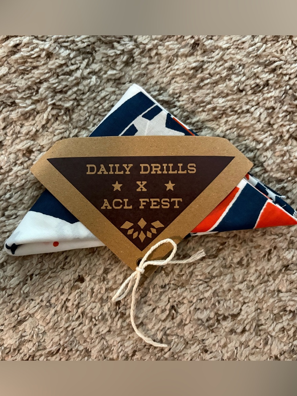 Daily Drills x ACL FEST Bandana